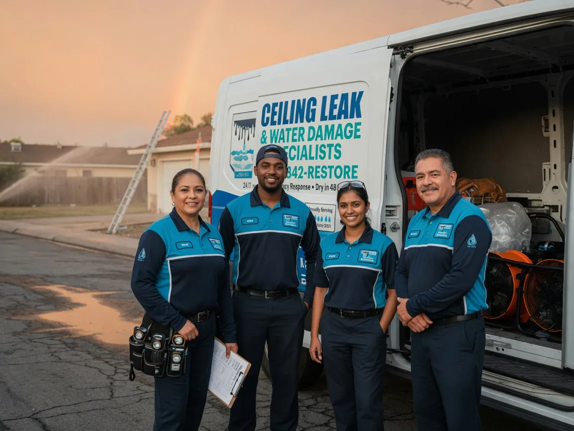 Ceiling Leak Cleanup company in Holley, NY